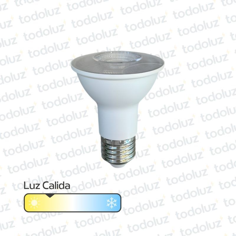 Lamp. Led Par20 8W DIMERIZABLE 3000°k E27 220Vac (.2)