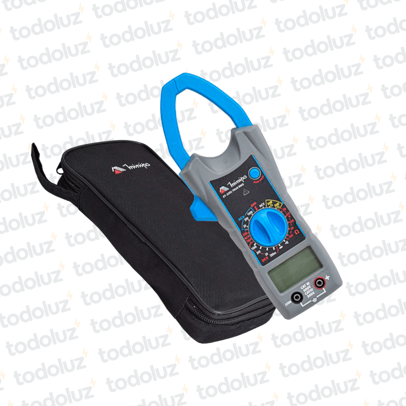 Pinza Amperometrica Digital (Corriente 1000A dc/750A ac)(Tension 1000Vdc)(NCV)(Cat.III/600V) Minipa