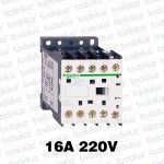 Mini Contactor 16A/3P/7.5kW 1NO Bob.220Vac Mod.K Schneider