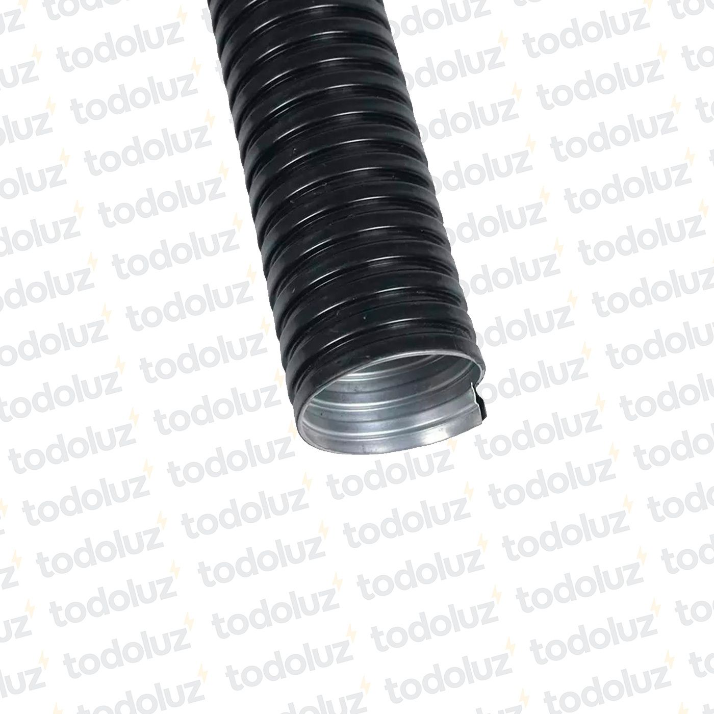 852bd870-94b8-4b43-a75a-74c0173f05b3-13049.jpg Caño Corrugado Metalico 1.1/2 Aislado (x.1metro)