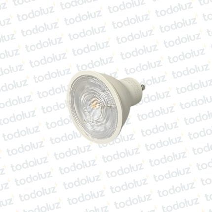 Lamp. Dicroica Led MR16 7W GU10 Dimerizable Luz Calida 2700°k 220Vac