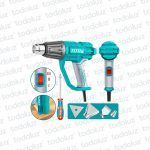 Pistola de Calor 2000W 50/450/550°C c/ 5 Accesorios Total 220Vac Total