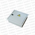 Tablero Embutir Metal Din 12 Modulos c/ Distribucion RST+N+T 63A Beige Cominsa