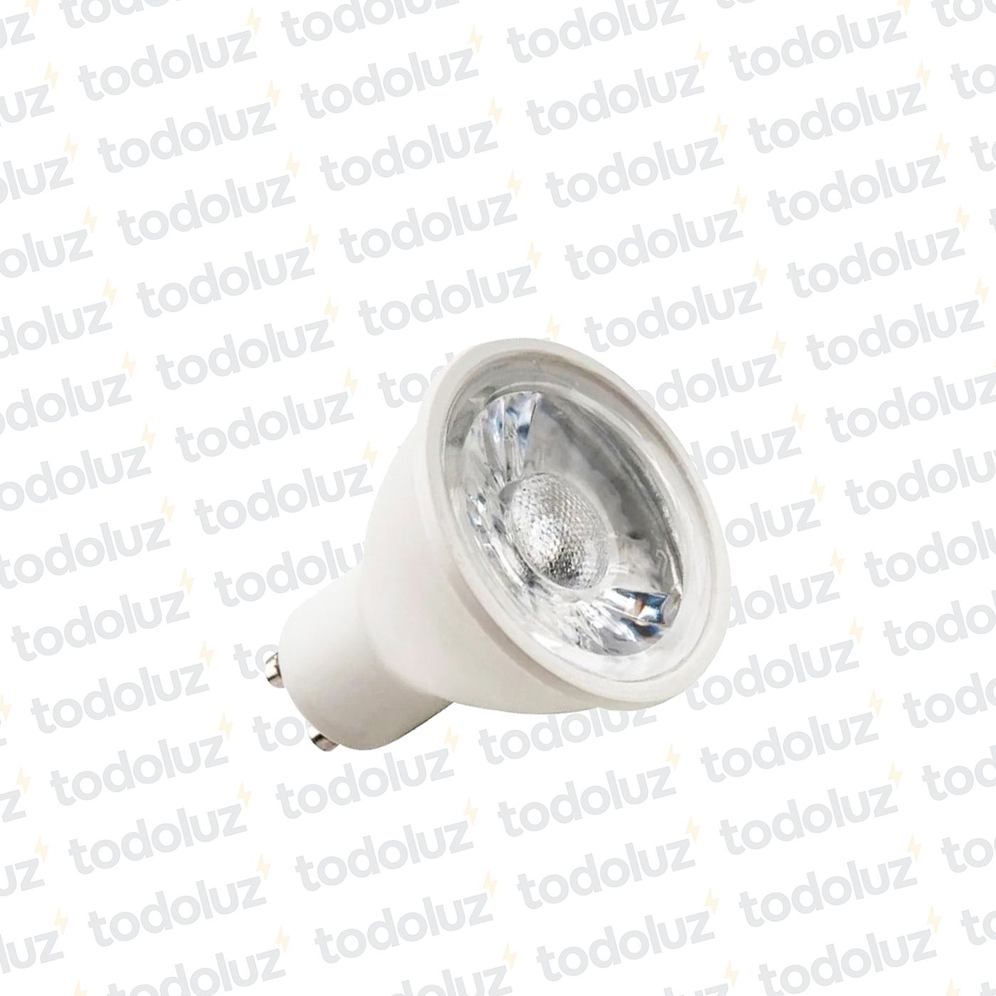 8907-interno-d00335ad0de44429bacfb5d527689f96.jpeg Lamp. Dicroica Led MR16 7W GU10 Dimerizable Luz Calida 3000°k 220Vac