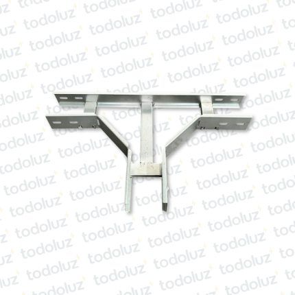Derivacion "T" p/ Bandeja Portacable Escalera 100x60mm Chapa n° L#18/C#20 Cominsa