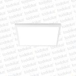 Panel Led Cuadrado p/ Adosar 50W Luz Fria 6500°k 600x600mm (Ref.60x60) MG Lux