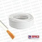 Cable Multifilar 10mm² Blanco 750V Antillama (x.Rollo/100m) Inpaco