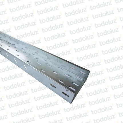 Bandeja Portacable T. Ranurado 150x50mm Chapa n°22 (x.Tira/3mts) Cominsa