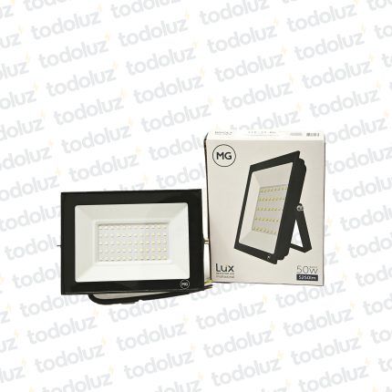 Proyector Multiled 50W Luz Fria 6500°k 220Vac MG Lux