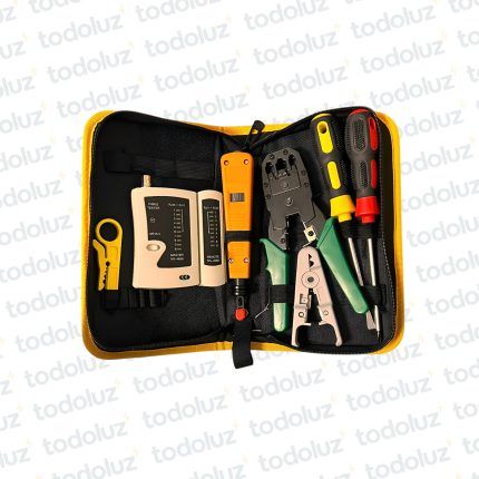 Kit de Herramientas para Instalacion de Redes (10 Piezas)