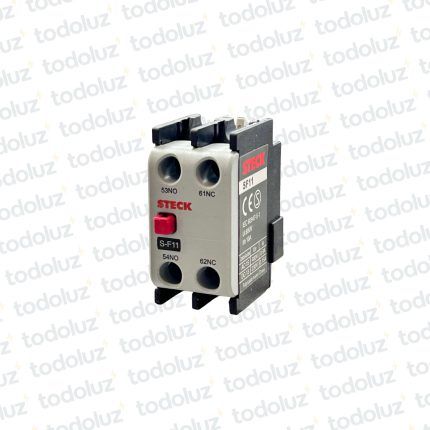 Contacto Auxiliar Frontal 1NO+1NC p/ Contactor Steck