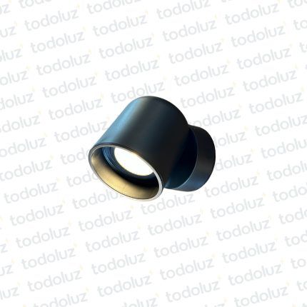 Aplique Cilindro Articulado Negro MR16 1*GU10 (50.538)