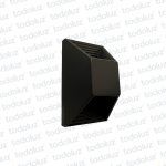 Aplique Ext. Bidireccional Negro Det. Escalonado 1*G9 (57.485)