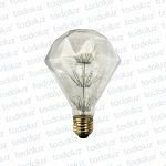 Lamp. Led Filamento Estrella D95 Transparente 3W 2200°k E27 220V