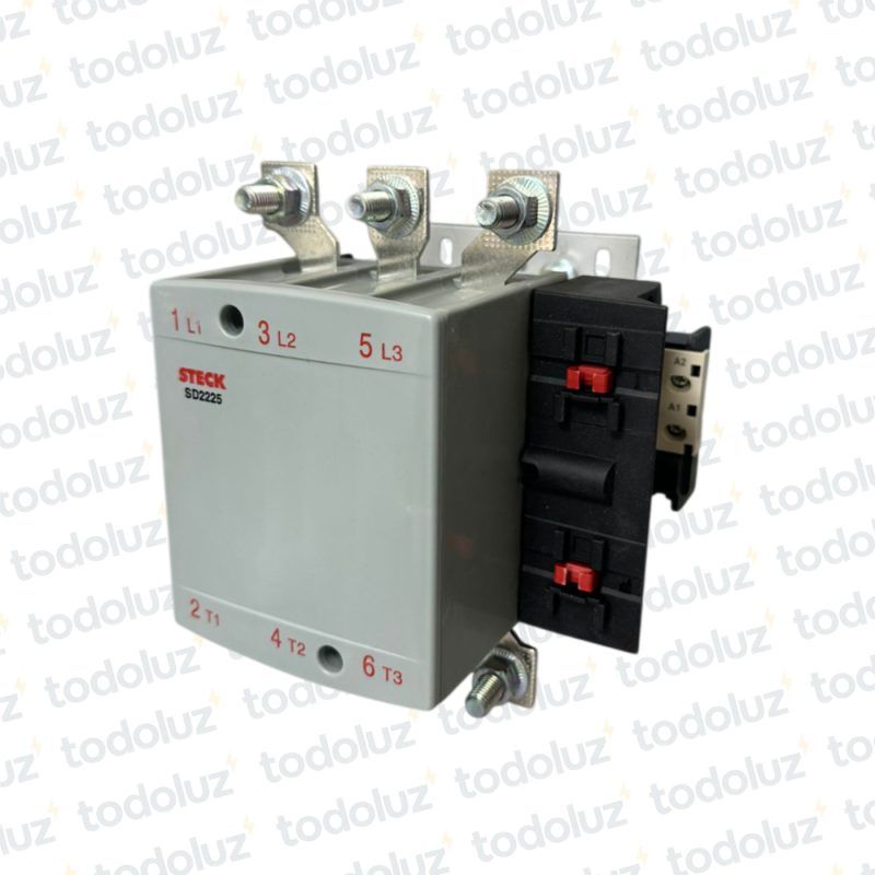 Contactor 225A/3P/110kw Bob.230Vac Steck