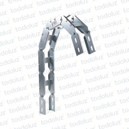 Curva Vertical Int/Ext p/ Bandeja Portacable Escalera 100x60mm Chapa n° L#18/C#20 Cominsa