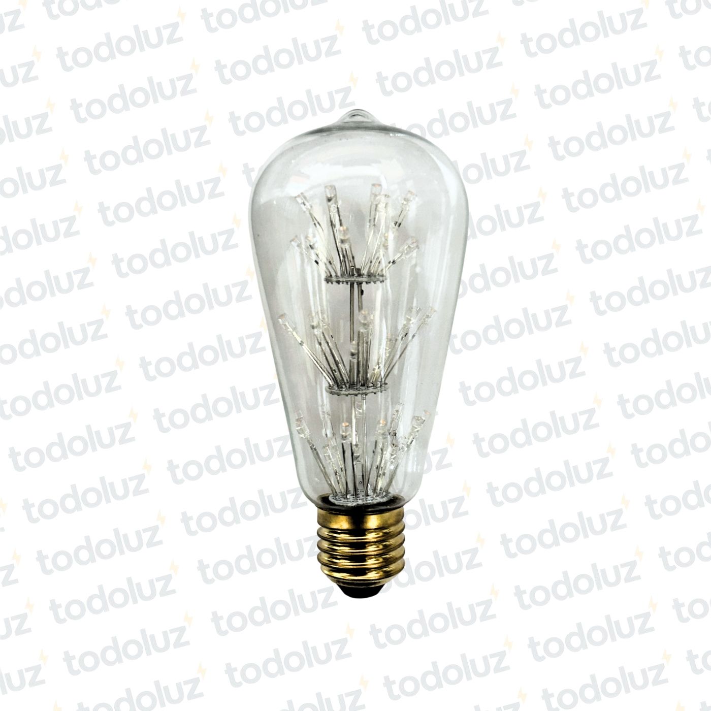 fb3705cc-80e3-4c30-9382-dcd097fde4b1-12501.jpg Lamp. Led Filamento Estrella ST64 Transparente 3W 2200°k E27 220V