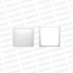 Panel Led Cuadrado p/ Embutir 24W Luz Neutra 4000°k Taschibra