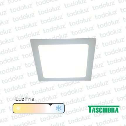 Panel Led Cuadrado p/ Embutir 24W Luz Fria 6500°k Taschibra