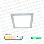 Panel Led Cuadrado p/ Embutir 24W Luz Fria 6500°k Taschibra