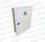Tablero Embutir Metal Din 24 Modulos c/ Distribucion RST+N+T 125A Blanco Cominsa