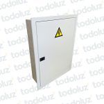 Tablero Embutir Metal Din 24 Modulos c/ Distribucion RST+N+T 125A Blanco Cominsa