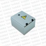 Tablero Exterior Metal Din 6 Modulos c/ Borne Neutro Beige Cominsa