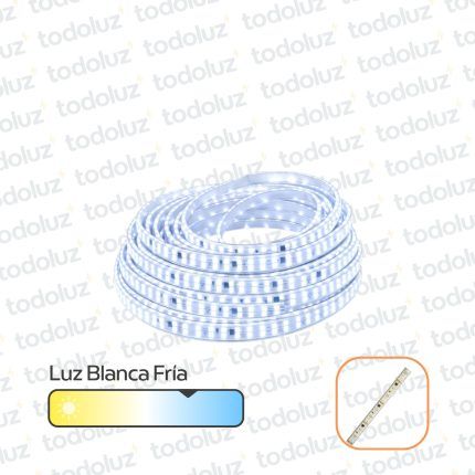 Manguera Led 12mm Luz Fria (240chip*35x28)(Pin 5mm) 220Vac (x.1Metro)