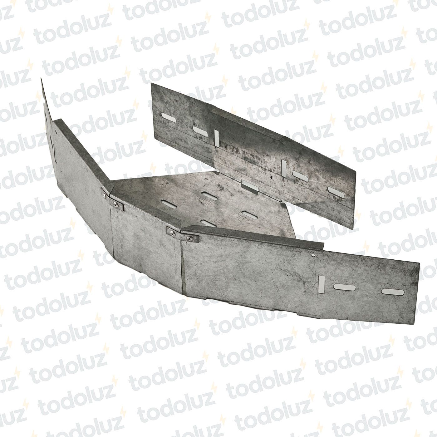 23ae146b-1767-42db-b706-d984c9f0ab57-1426.jpg Curva Horizontal p/ Bandeja Portacable T. Ranurado 200x100mm Cominsa (Liquidacion)