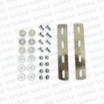 Union p/ Bandeja Perfil Portacable 38x38mm (30/40mm) (x.Par) + 8 Bulones/Tuercas Cominsa