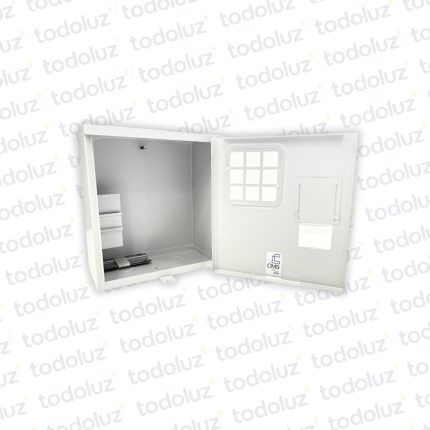 Caja p/ 1 Medidor Monofasico Exterior Metal Beige Cominsa