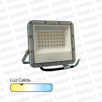 Proyector Multiled 30W Luz Calida 3000°k IP65 220Vac