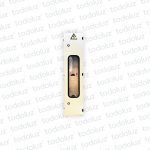 Gabinete Ext Metal p/ 2 Medidores Monof/Trif Beige Cominsa