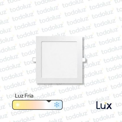 Panel Led Cuadrado p/ Embutir 18W Luz Fria 6500°k MG Lux