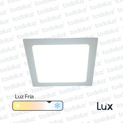 Panel Led Cuadrado p/ Embutir 36W Luz Fria 6500°k 420x420mm (Ref.40x40) MG Lux