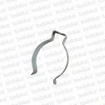 Abrazadera Metal p/ Tubo T8