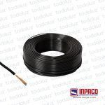 Cable Multifilar 1.5mm² Negro 750V Antillama (x.Rollo/100m) Inpaco