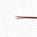 Cable Inpacord 2x2mm² Marron 300V Antillama (x.1Metro) Inpaco