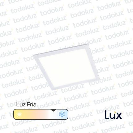 Panel Led Cuadrado p/ Embutir 24W Luz Fria 6500°k MG Lux