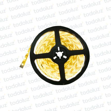 Cinta Led 12mm Siliconado IP68 Luz Calida (60chip*50x50) 12W/m 12Vdc (x.Rollo/5mts)