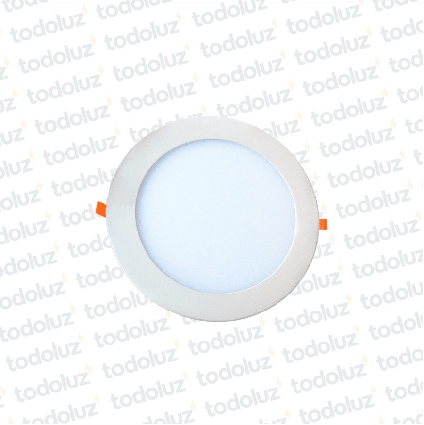 4034-interno-789f9d0bbec84b7884b1f9e3402efb9e.jpeg Panel Led Redondo p/ Embutir 12W Luz Fria 6500°k MG Lux