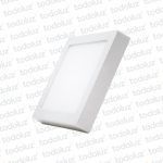 Panel Led Cuadrado p/ Adosar 24W Luz Fria 6500°k MG Lux