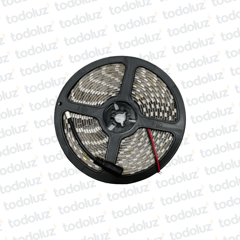 Cinta Led 10mm Siliconado IP65 Luz Fria (60chip*50x50) 12W/m 12Vdc (x.Rollo/5mts)