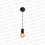 Colgante Negro 1*E27 (54.1137.NG)