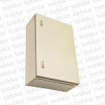 Gabinete Ext Metal 600x400x200mm Beige IP66 c/ Placa de Montaje Myl