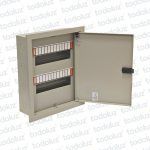 Tablero Embutir Metal Din 24 Modulos c/ Borne Neutro Beige Cominsa