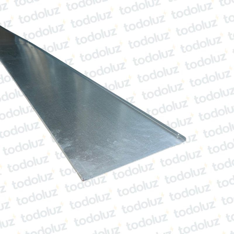 Tapa p/ Bandeja Portacable 300mm (x.tira/3mts) Cominsa