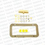 Gabinete Ext Metal 200x200x150mm Beige IP66 c/ Placa de Montaje Myl