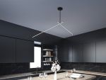 Colgante Led Incorp. Lineal 2 Vias Acabado Negro 24W 6500°K (54.1163) - Imagen 2