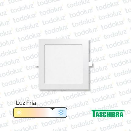 Panel Led Cuadrado p/ Embutir 18W Luz Fria 6500°k Taschibra